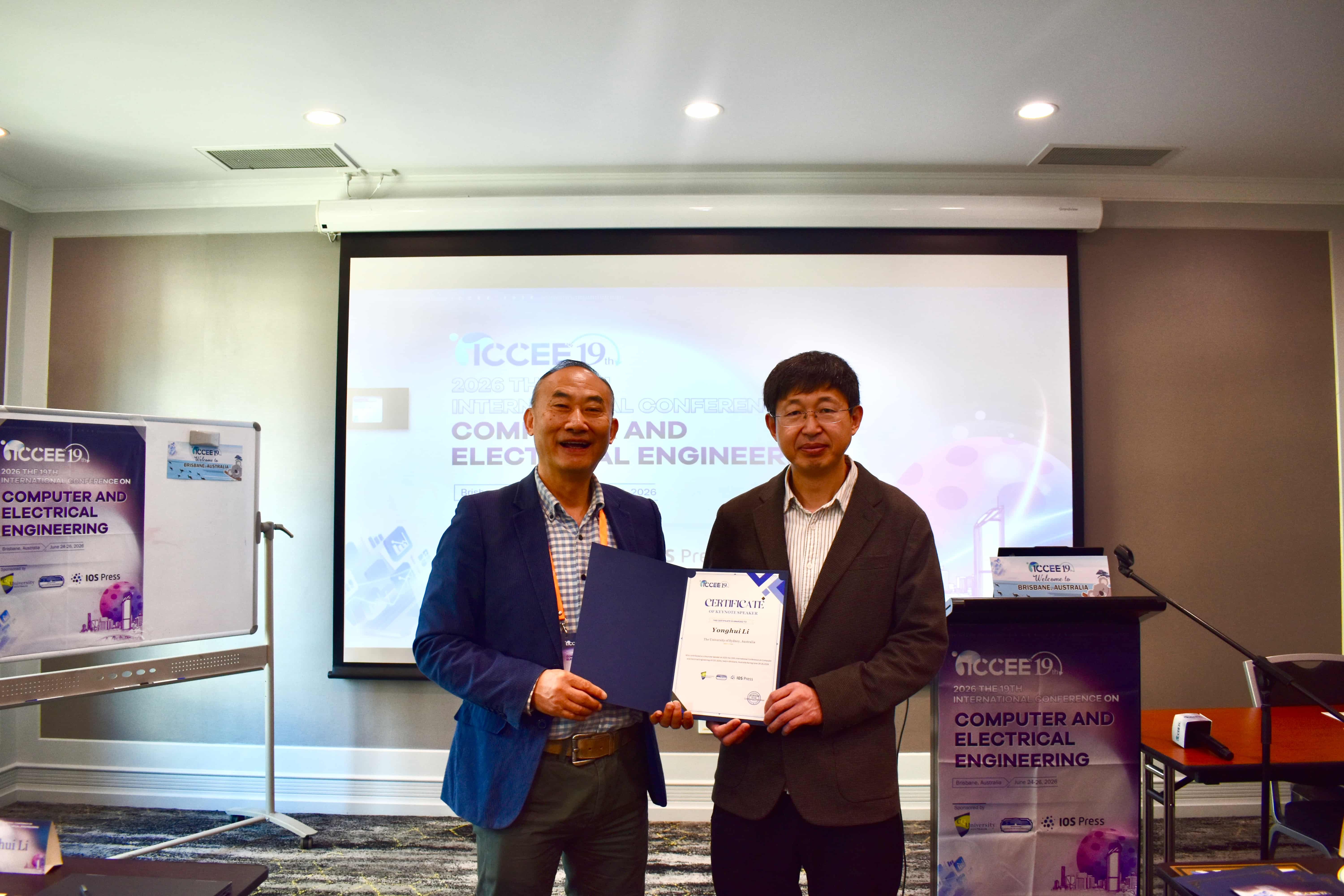 Prof. Yonghui LI - Keynote 1